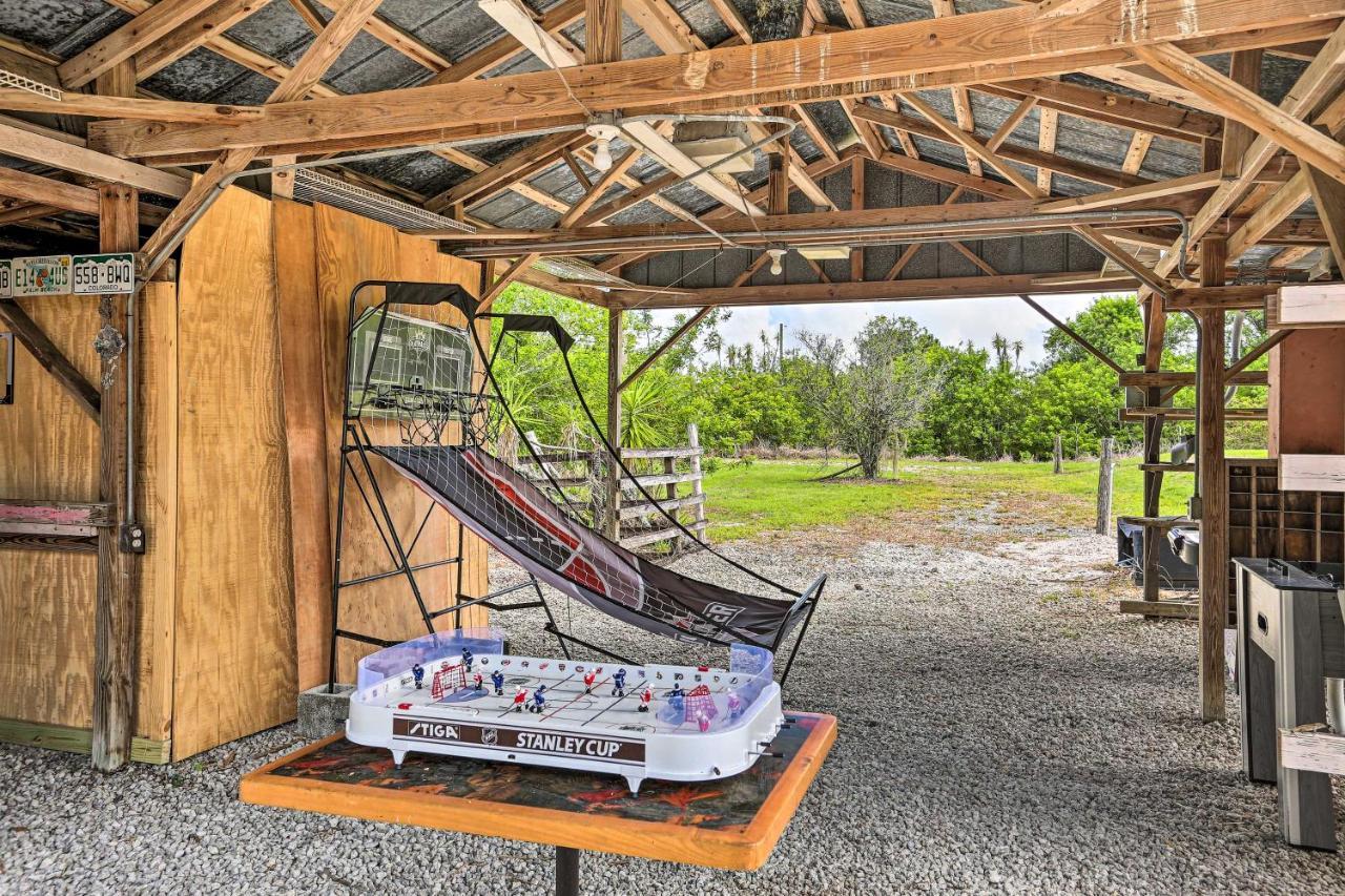 Authentic Clewiston Home With Outdoor Game Room Ngoại thất bức ảnh